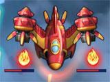 Fighting a boss in Hawk - Freedom Squadron Fighting a boss in Hawk - Freedom Squadron