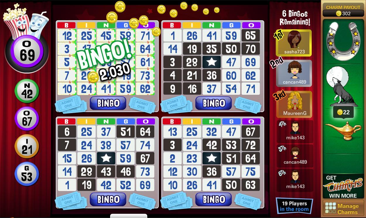 places online to play real bingo