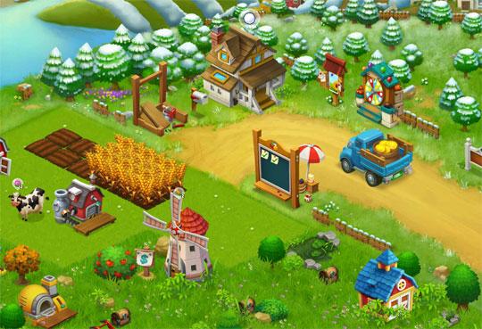 game happy farm facebook