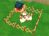 Hen Coop in Barn Story Barn Story Hen Coop