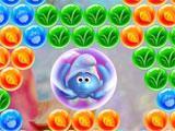 Rescuing smurfs in Smurfs Bubble Story Smurfs Bubble Story rescuing smurfs