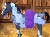 Cleaning your foal in Star Stable Horses Cleaning your foal in Star Stable Horses