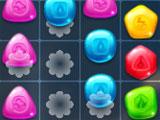 Cascading gems in Match Drop Cascading gems in Match Drop