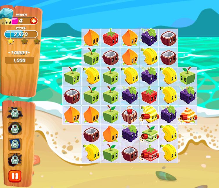 Juice Cubes Free Casual Games!