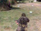Running through the battlefield in Frontline Commando: D-Day Frontline Commando: D-Day running through the battlefield