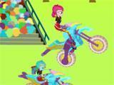 Bike racing in Equestria Girls Equestria Girls bike racing
