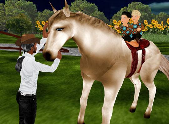 Horses in IMVU Horses in IMVU