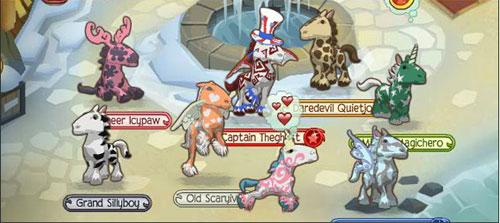 The Horses in Animal Jam The Horses in Animal Jam