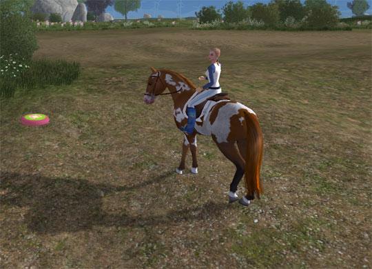 Beautiful Mare in Planet Horse Beautiful Mare in Planet Horse