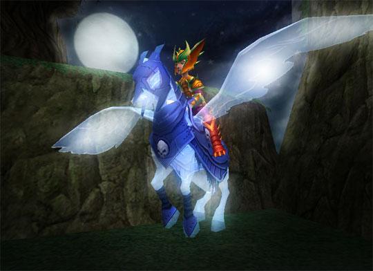 Amazing Ghost Horse in Wizard 101 Amazing Ghost Horse in Wizard 101