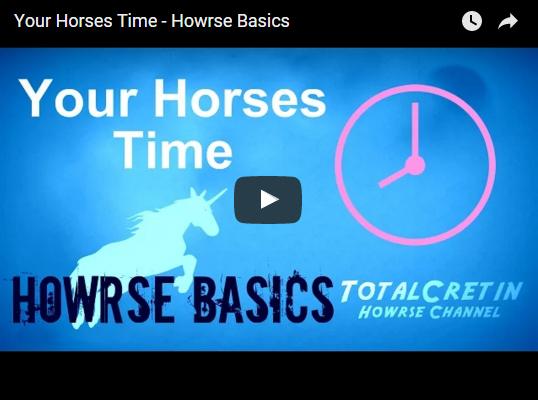 Howrse Basics: Horse Time Howrse Basics: Horse Time