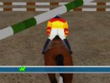 Getting hit by a hurdle in Horse Racing Derby: 3D Race Quest Getting hit by a hurdle in Horse Racing Derby: 3D Race Quest