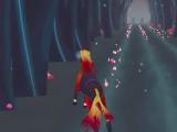 Collecting petals in EverRun Collecting petals in EverRun