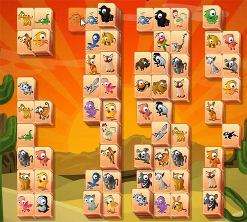 Cute Tiles in Mahjong Trails Cute Tiles in Mahjong Trails