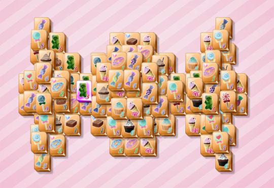 Play with Candy Themed Tiles in Mahjong Diamonds Play with Candy Themed Tiles in Mahjong Diamonds