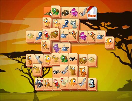 Cute Tiles in Mahjong Trails Cute Tiles in Mahjong Trails