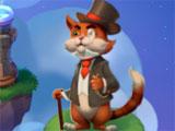 Mentor Cat in Mahjong Magic Islands Mahjong Magic Islands Mentor Cat