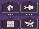 Level selection menu in Fishjong Fishjong level selection menu