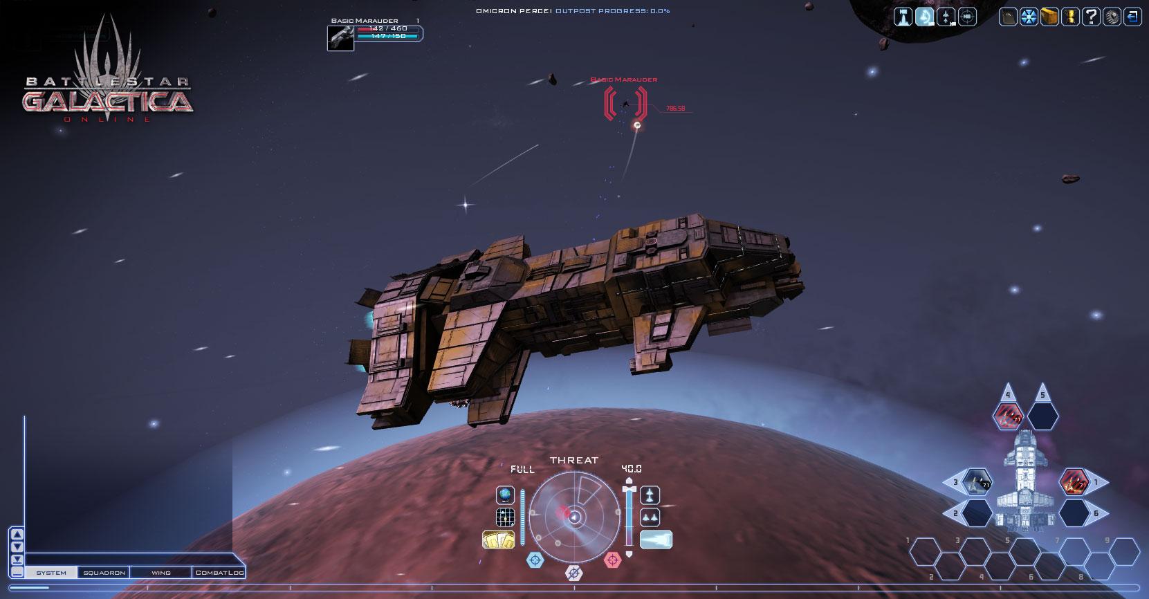 Battlestar Galactica Online MMO Square
