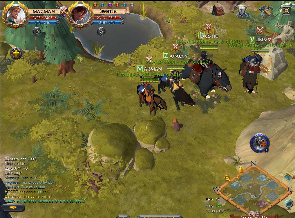 games like albion online
