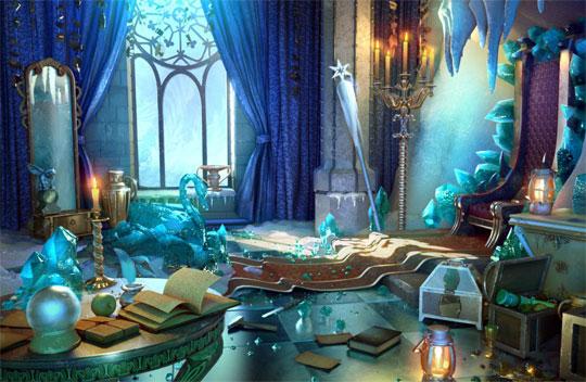Spectacular Ice Castle in Rooms of Memory Spectacular Ice Castle in Rooms of Memory