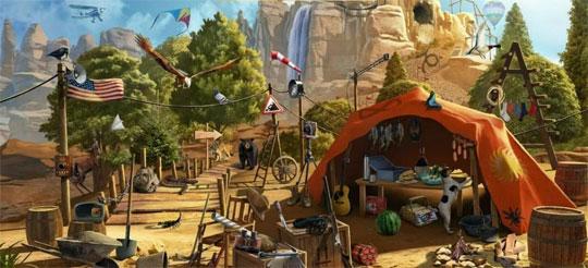 Go Camping at Mount Rushmore in Pearl's Peril Go Camping at Mount Rushmore in Pearl's Peril