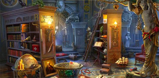 Investigate the Library in Pearl's Peril Investigate the Library in Pearl's Peril