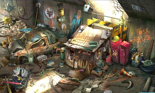 Homeless Camp in the Slums in Criminal Case Homeless Camp in the Slums in Criminal Case