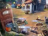 Hidden object scene in Golden Rain Golden Rain hidden object scene