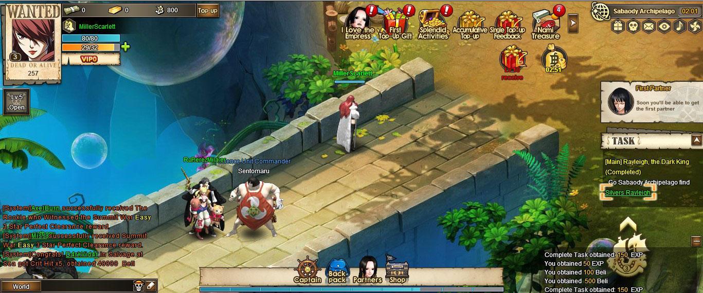 One Piece Online  Online Anime Games