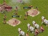 Combat gameplay in Rage War Combat gameplay in Rage War
