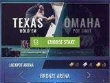 Main menu of Poker Texas Holdem Live Pro Poker Texas Holdem Live Pro main menu