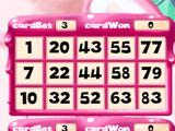 Bingo Card in Candy Bingo 3D Candy Bingo 3D Bingo Card