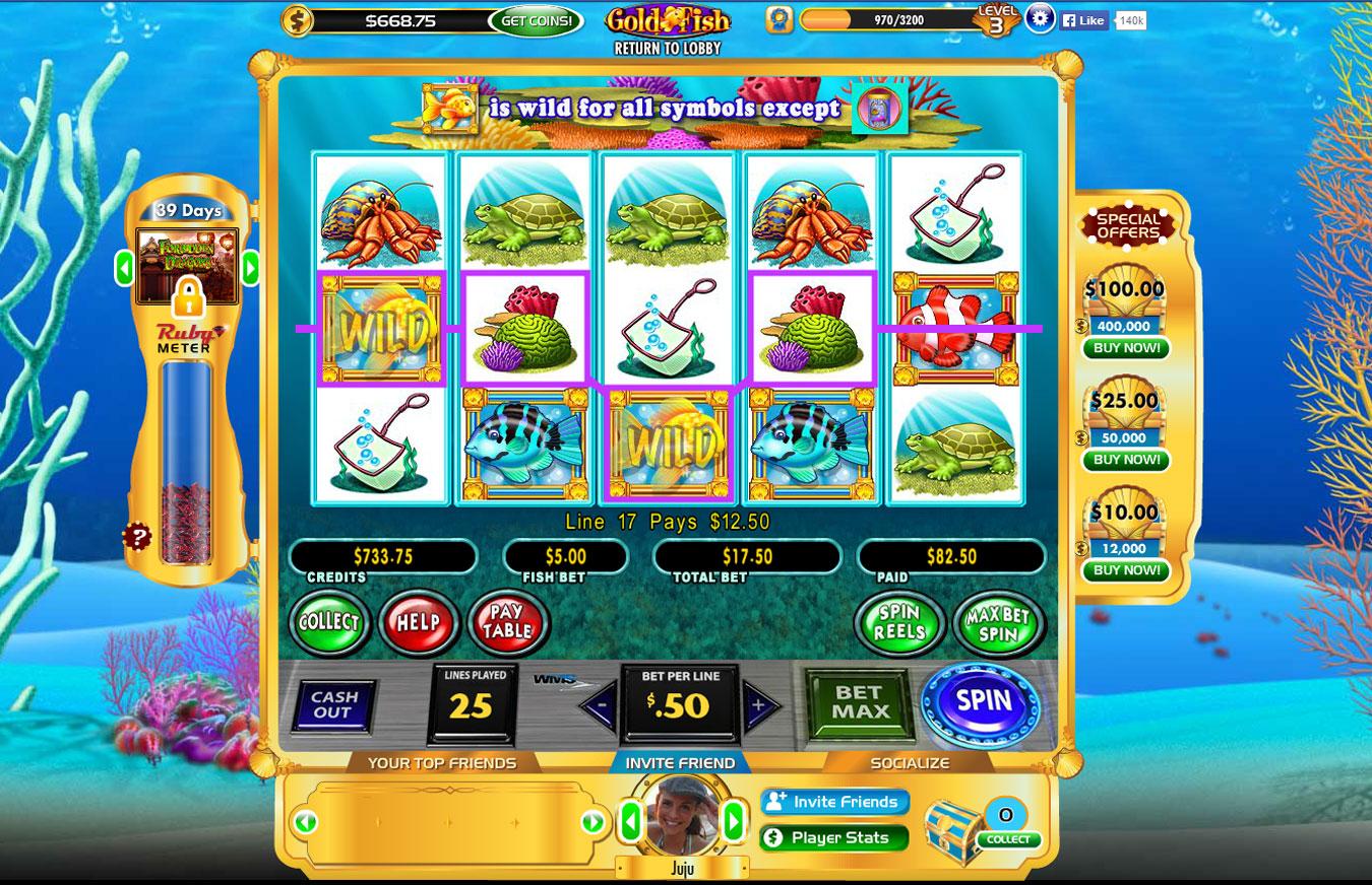 Poker goldfish