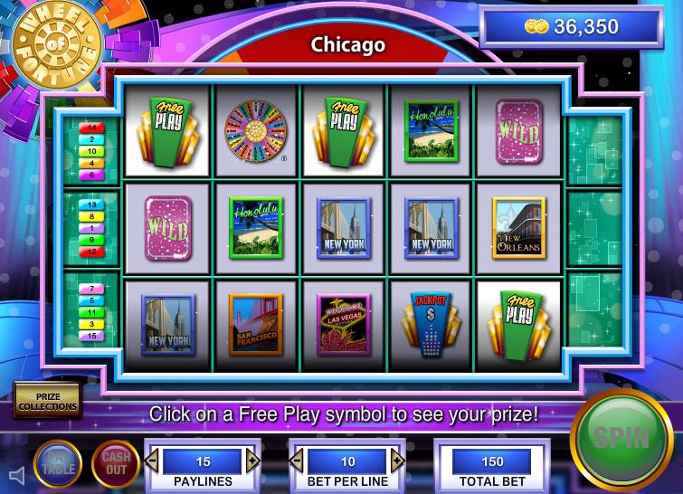 Online Wheel Of Fortune Slots Free