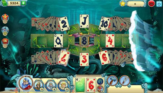 Fun Pattern in Solitaire Atlantis Fun Pattern in Solitaire Atlantis
