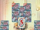 Challenging level in Marie Antoinette's Solitaire Marie Antoinette's Solitaire challenging level
