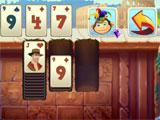 Intense match-up in Solitaire Treasure Hunt Solitaire Treasure Hunt intense match-up