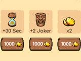 Boosters in Tiki Solitaire Boosters in Tiki Solitaire