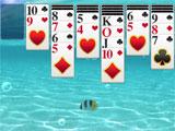 Close to completion in Solitaire: Super Challenges Solitaire: Super Challenges close to completion