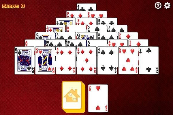 solitaire pyramid online