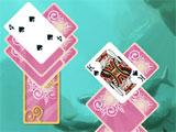 Pink card backs in Doodle God Solitaire Pink card backs in Doodle God Solitaire