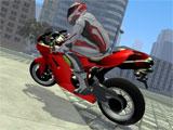 Sports Bike in Traffic Motorbike Traffic Motorbike Sports Bike