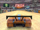 Race Finish in Gas and Sand Gas and Sand Race Finish