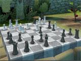 Chess Garden VR: Playing a game Chess Garden VR: Playing a game