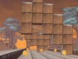 Collect coins in Cube Run Collect coins in Cube Run