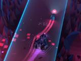 Rushing away from an enemy in Beat Racer Rushing away from an enemy in Beat Racer