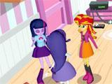 Slumber party in Equestria Girls Equestria Girls slumber party