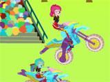 Bike racing in Equestria Girls Equestria Girls bike racing