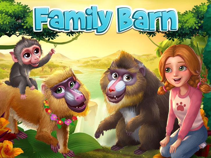 An Ape Family Gets a New Addition in Family Barn An Ape Family Gets a New Addition in Family Barn